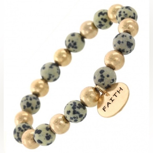 FAITH CHARM BRACELET - Picture 1 of 2